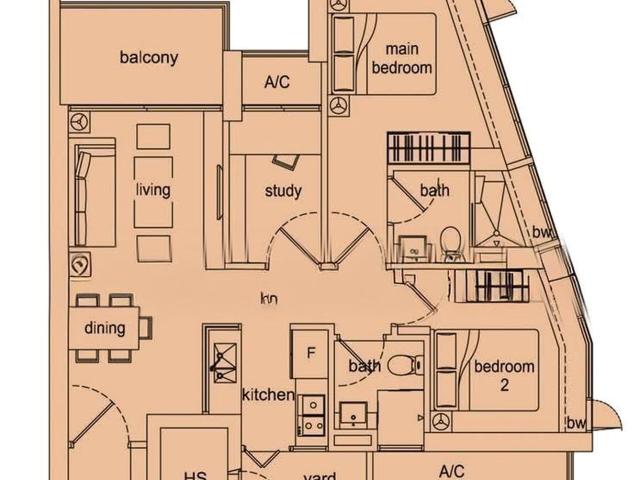 Beacon Heights D12, Condominium