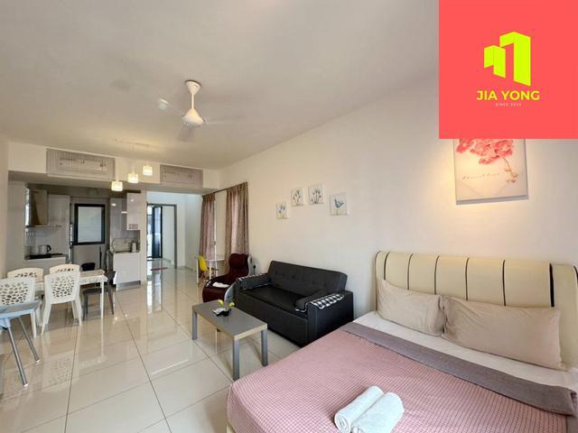 Beacon Suites Corner 2 carparks komtar city view Georgetown freehold