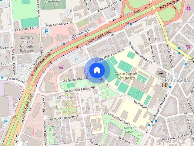 Bed for rent in shared rooms in Milan