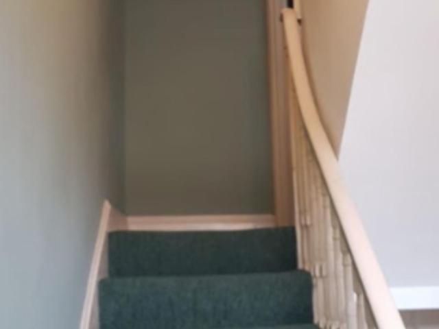 Bed in a bright triple bedroom, near the Grangegorman campus of Technological University
