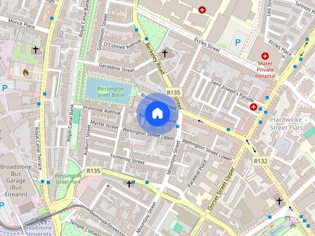 Bed in a shared room for rent in Phibsborough, Dublin