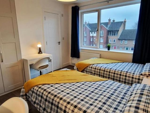 Bed in appealing twin room in Phibsborough
