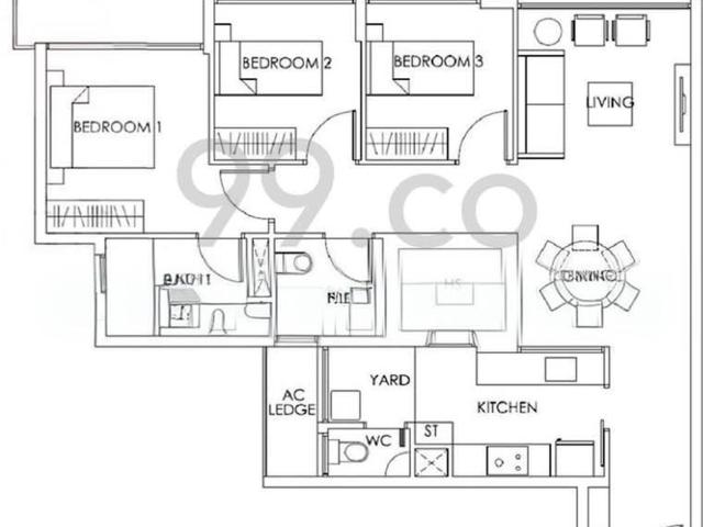 Bedok Residences D16, Apartment
