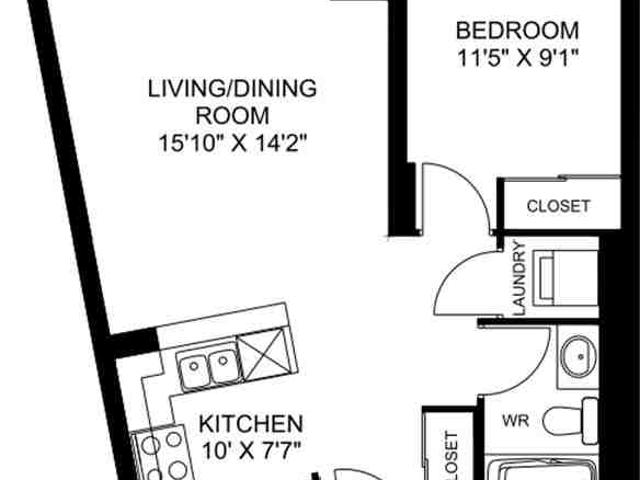Beech Grove Suites 1 Bedroom Apartment for Rent at 106 Parkway Forest Dr, Toronto, ON M2J 0C3 Henry Farm