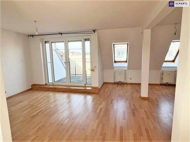 Befristet vermietete Dachgeschoss Maisonette in Bestlage im Stadtzentrum von St.Pölten! Garagenplatz & Wohlfühlfaktor inkludiert!