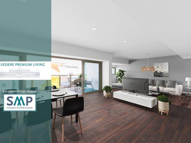 Belvedere Premium Living: 4 Zi. DG Whg. mit Freiflächen