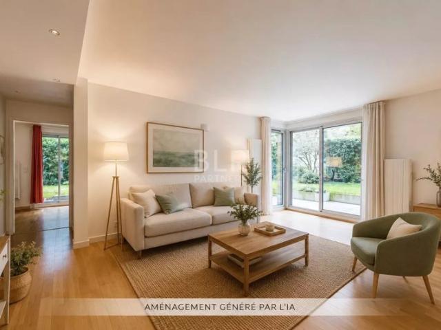 Bel appartement 3 pièces avec jardin