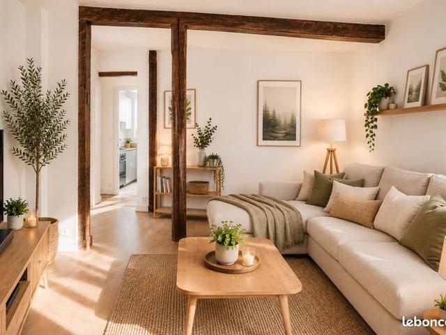 Bel appartement 3 pièces de 48,6m2 en plein coeur de Montmartre