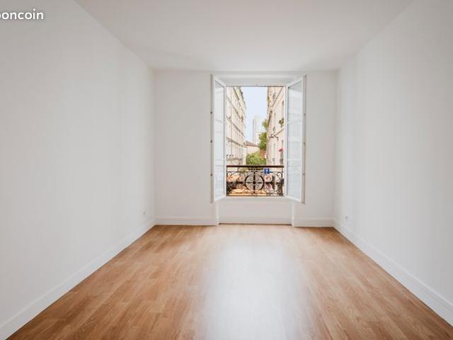 Bel appartement 2 pièces traversant d'une surface de 41,64m2 carrez Copropriété très bien entretenue