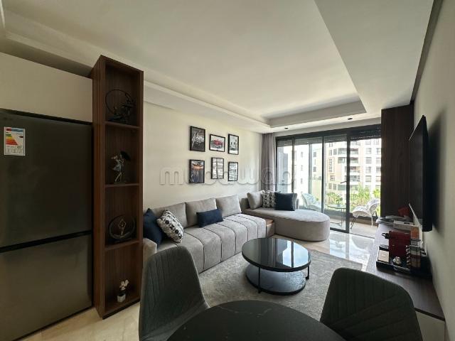 Bel appartement à louer à Casablanca Finance City. 1 Espace de vie. Grand espace de rangement