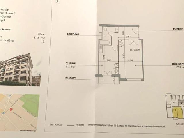 Bel appartement avec blacon au 2e étage