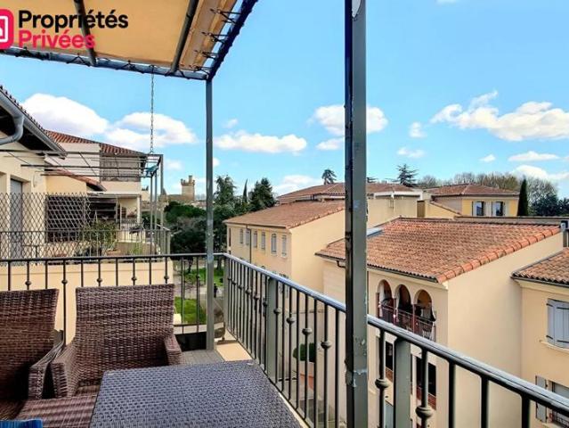 Bel appartement en exclusivité au coeur d'Uzès au sein d'une résidence seigneuriale
