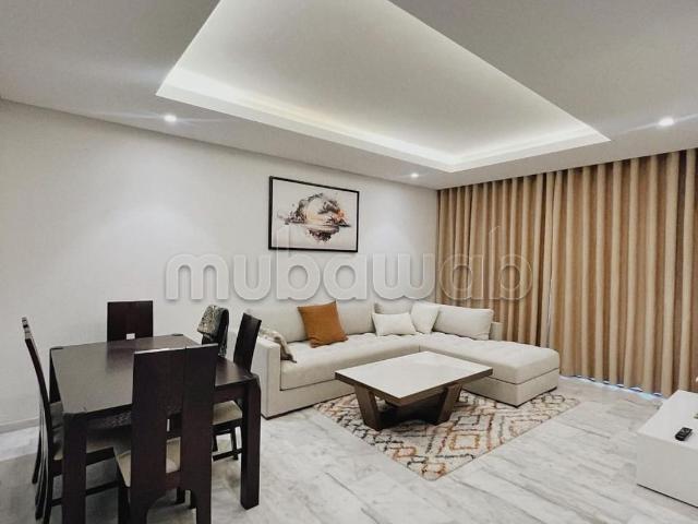 Bel appartement en location à casa finance city meublé