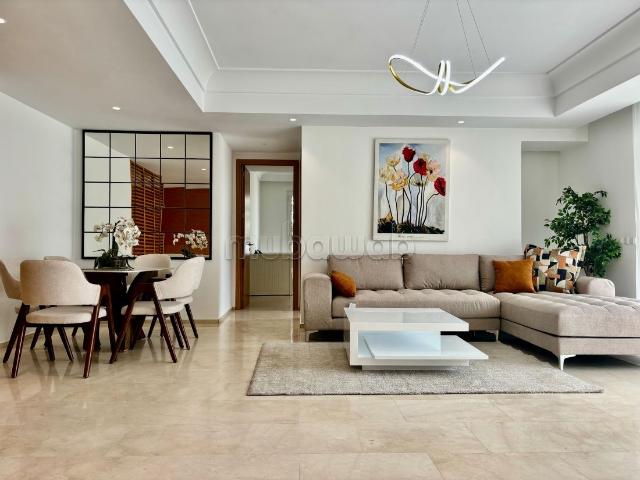 Bel appartement en location à Casablanca Finance City. 2 chambres agréables. Meublé
