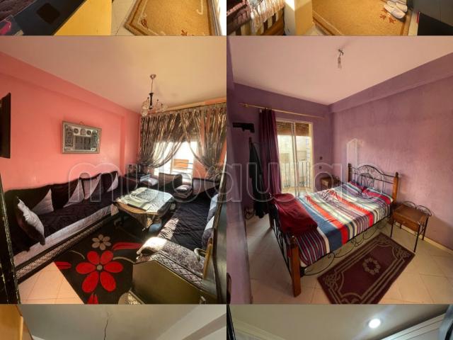 Bel appartement en location à Sidi El Khadir. 2 grandes pièces. Meublé