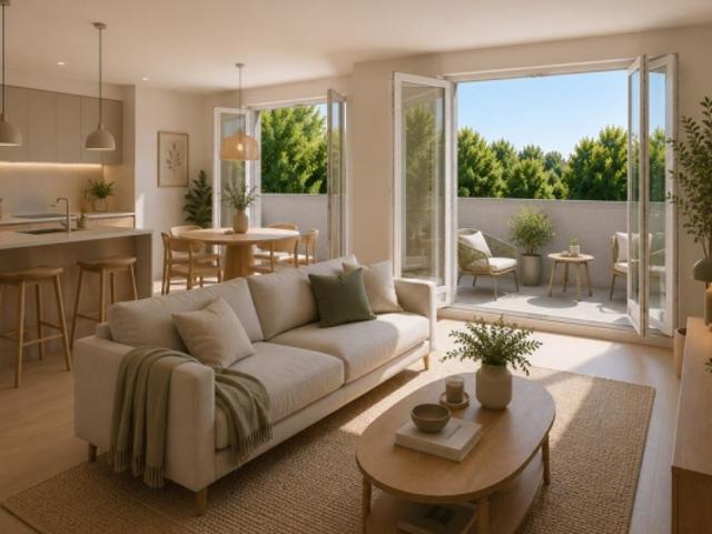 BEL appartement LUMINEUX avec BALCON