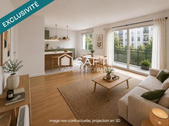 Bel appartement lumineux et traversant