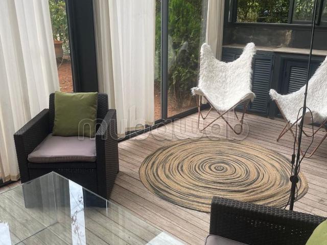 Bel appartement meublé en location à Prestigia Hay Riad – 225 m², 2 chambres