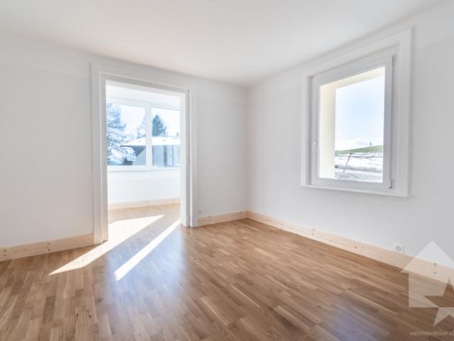 Bel appartement rénové à Leysin