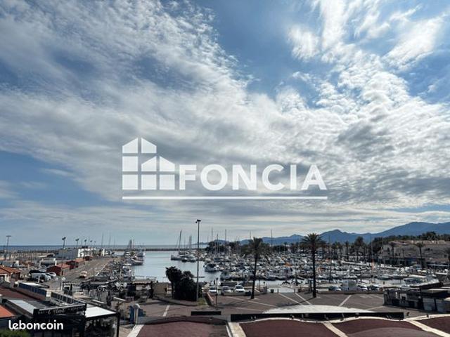 Bel appartement T3 de 60 m² avec vue mer et port – Saint Cyprien