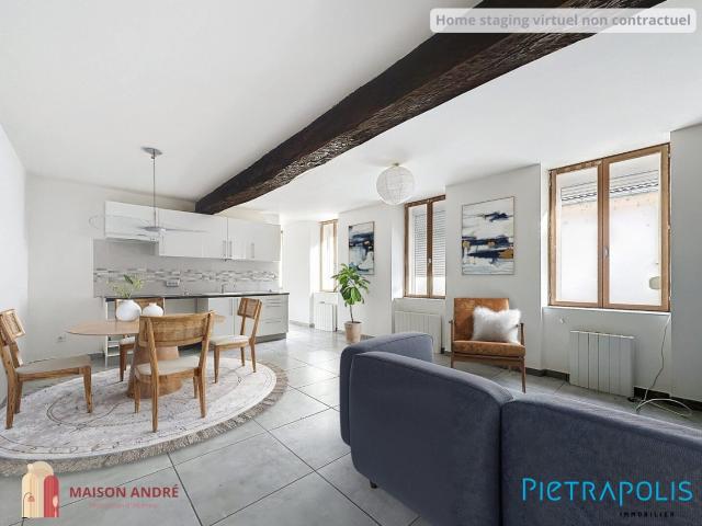 BEL APPARTEMENT T3 EN CENTRE VILLE