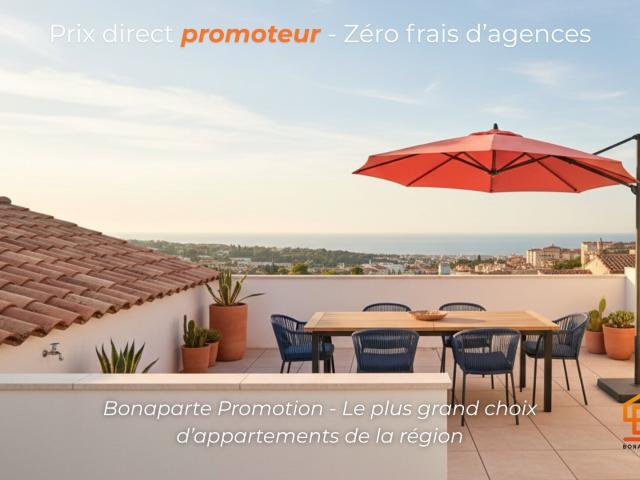 BEL APPARTEMENT T4 AVEC SA TERRASSE DE 75M² PROCHE DE LA MER 4 pièces, 124 m²