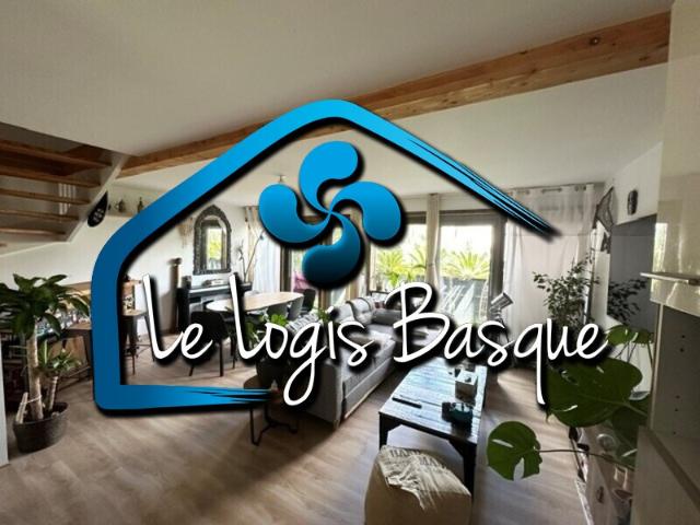 Bel appartement T4 duplex dans un écrin de verdure à BAYONNE