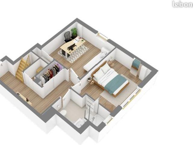 Bel appartement T5 duplex avec balcon