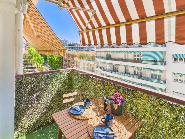 Bel appartement traversant avec balcons – Nice Gambetta 44m² Nice