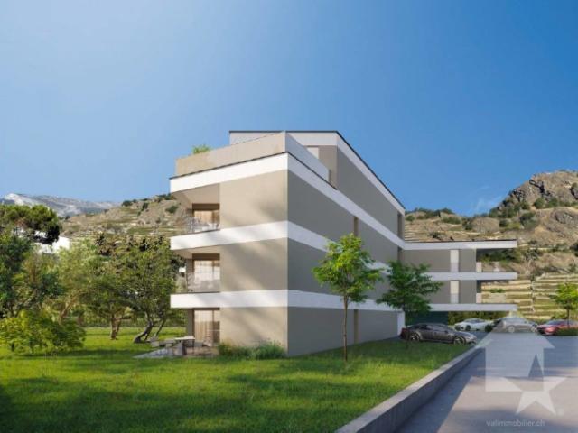 Bel attique de 3,5 pces avec grande terrasse