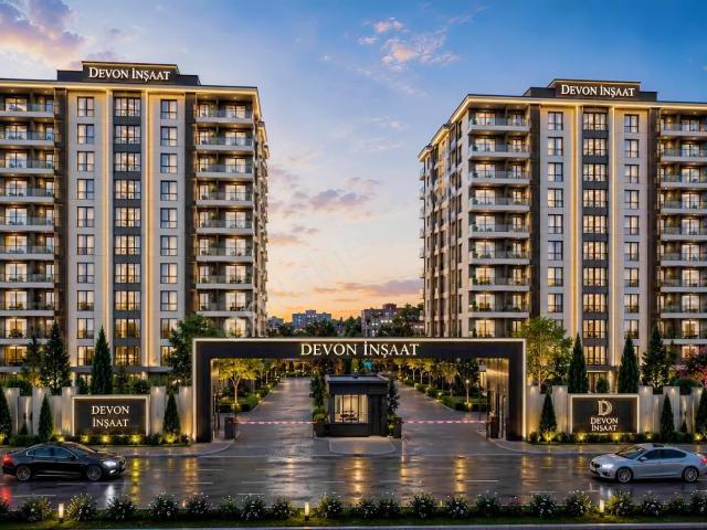 Belediye Bina'sı Arkası Atatürk İlk Okulu Cepheli 1+1 Lüx Daire
