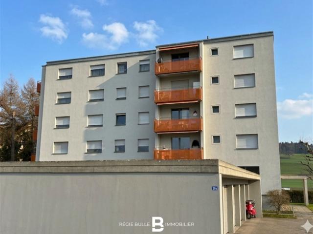 Belfaux – Charmante 3,5 Zimmer Wohnung im 4. Stock