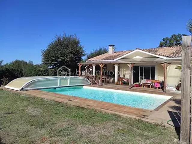 Belin Béliet 33830 Achat / Vente maison 5 pièces t5 piscine terrasse