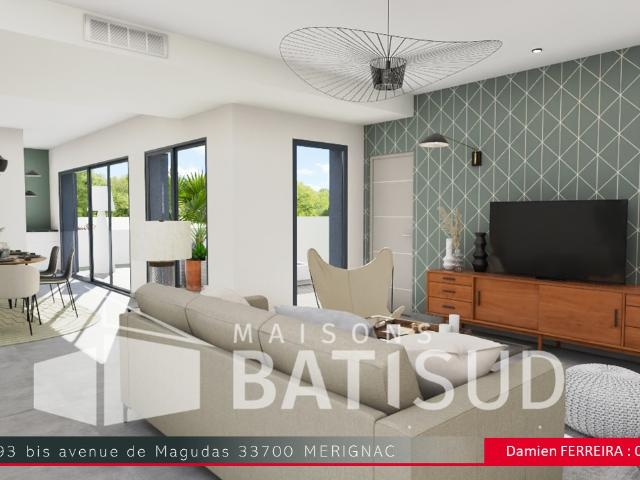 BELIN BELIET joli terrain en foret, viabilisé de 425 m²