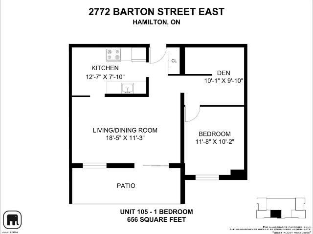 Bell Manor Apartments 2 Bedroom Apartment for Rent at 2772 Barton St E, Hamilton, ON L8E 3P5 Riverdale East