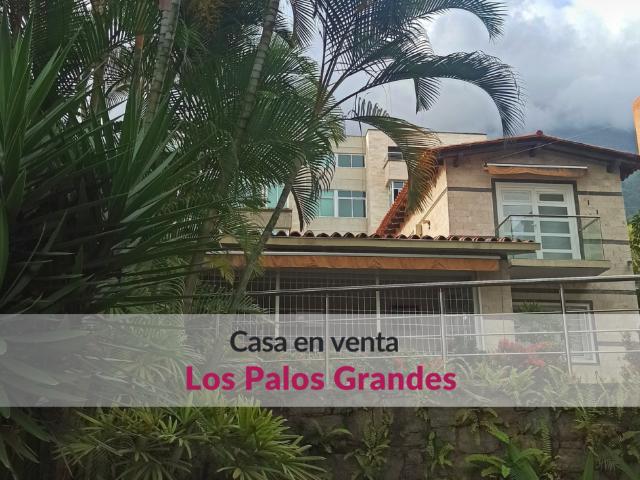 Bella casa con piscina ubicada en la parte alta de Los Palos Grandes