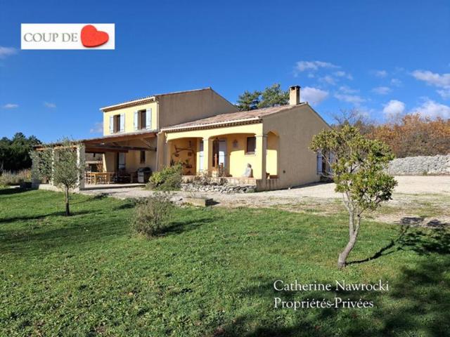 BELLE VILLA 124 M² AVEC GARAGE SUR UN TERRAIN DE 3600 M² AUREL 84390