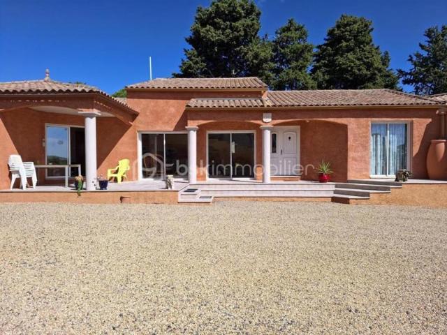 Belle villa languedocienne sur grand terrain