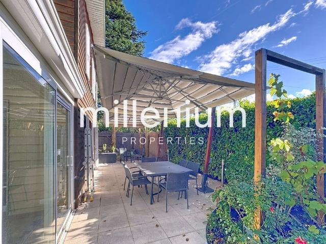 Belle villa lumineuse proche de Carouge – 3 chambres, jardin plein sud