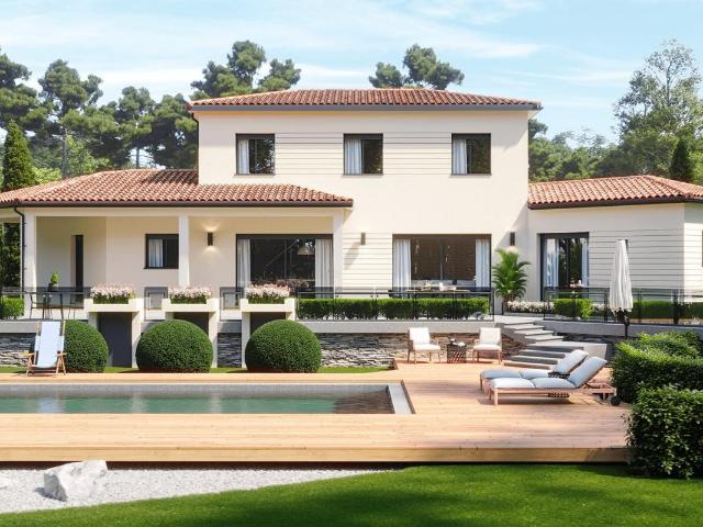 BELLE VILLA MODERNE ENTIEREMENT PERSONNALISABLE