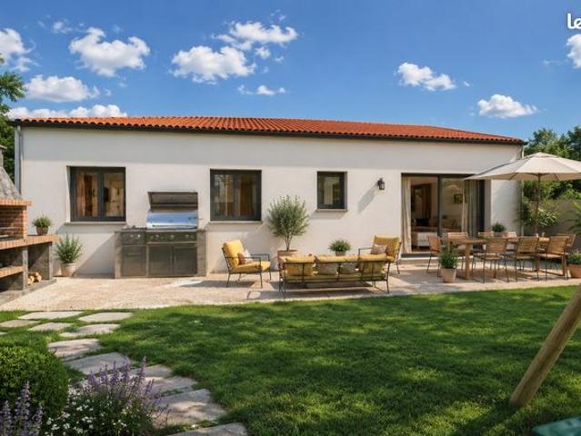 Belle villa neuve de plain pied + terrain à Maraussan