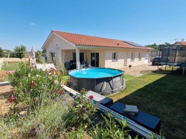 Belle villa p p 117m² hab / Garage / Terrain plat env 800m² / Calme et Vue