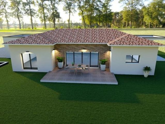 Belle villa plein pied de 120m2 a lamasquere