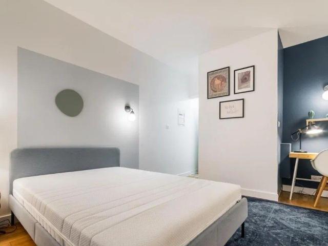 Belle chambre dans 3P meublé 48m² WC/SDB privatifs