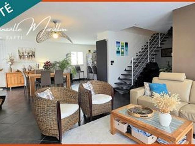 Belle contemporaine, 4 chambres, garage, piscine