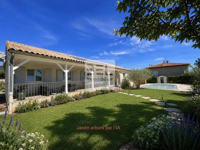 Belle maison 4 chambres avec piscine à Laudun l'Ardoise 115m² Laudun l'Ardoise