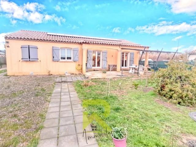 Belle maison 4 faces 105m2 sur terrain clos 800m2 avec pisci