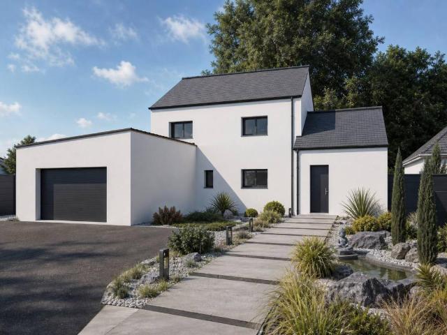 Belle maison contemporaine 149m² 4chambres garage 40m²