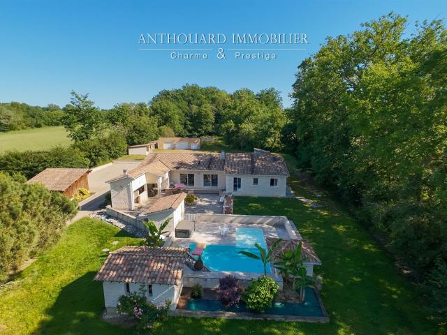 Belle maison contemporaine, piscine 225m² Bergerac