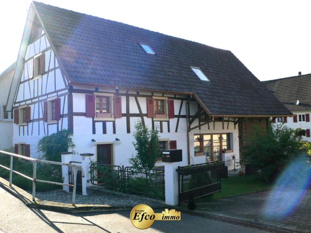 Belle maison alsacienne rénovée 177m² Hagenthal le Haut
